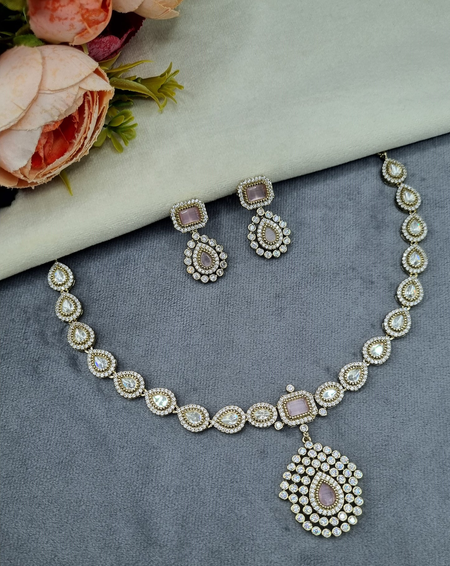 Elegant Bridal & Festive Kundan Jewelry Set
