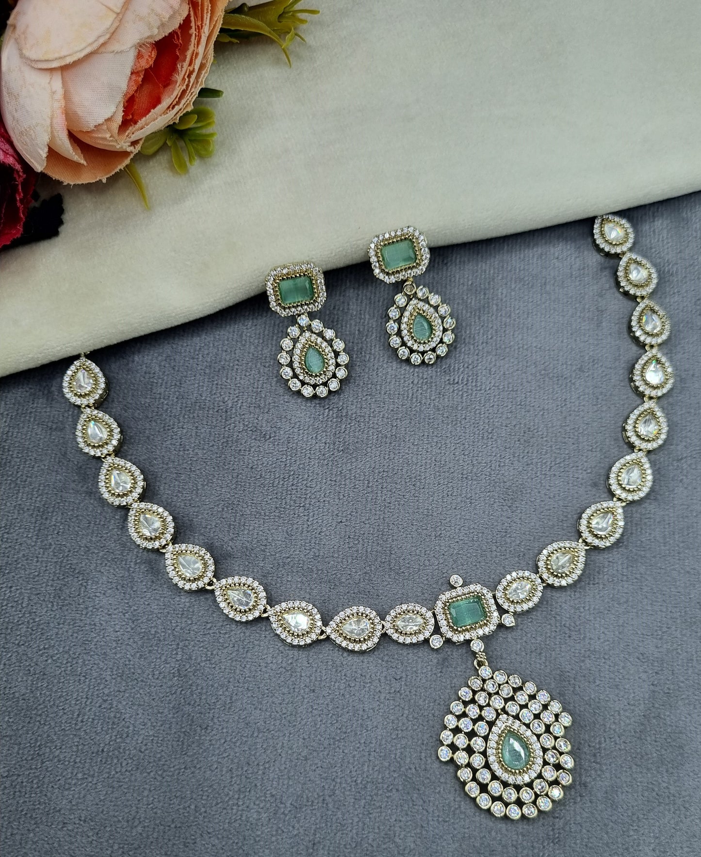 Elegant Bridal & Festive Kundan Jewelry Set