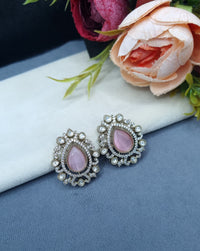 Elegant Statement Teardrop Stud Earrings for Festive Wear