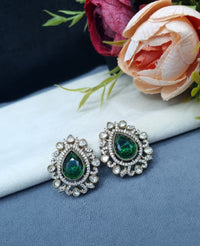 Elegant Statement Teardrop Stud Earrings for Festive Wear