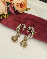 Traditional paisley ear cuffs