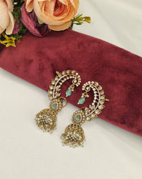Traditional paisley ear cuffs