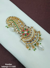 Traditional Kalangi with Stone and Pearl Detailing – Groom's Accessory