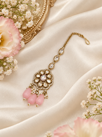 TRADITIONAL HERITAGE KUNDAN MAANG TIKKA