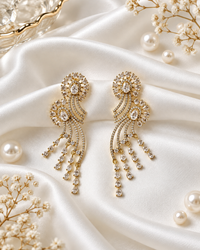 Elegant American Diamond Dangle Earrings For Woman & Girls