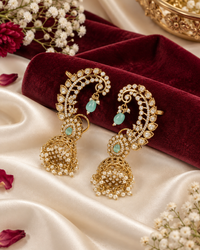 Traditional paisley ear cuffs