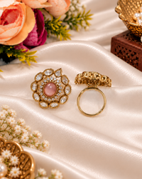 Imperial Mandala Kundan Ring