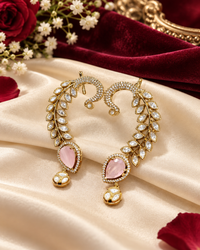 Heritage Peacock Vine Ear Cuffs