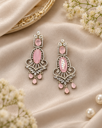 American Diamond Drop Dangler Earrings For Women & Girls