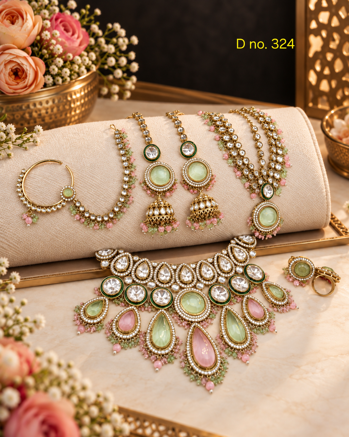 Bridal Statement Necklace & Full Jewelry Set