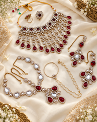 Bridal Kundan Choker Jewellery Set