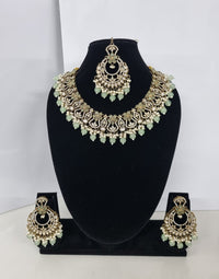 Bloom Multicolored Floral Kundan Necklace Set