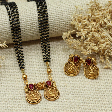 Mangal Sutra With Earring For Women