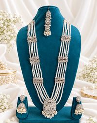 Emerald Nawabi Heritage Multi-Layered Long Set