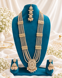 Emerald Nawabi Heritage Multi-Layered Long Set