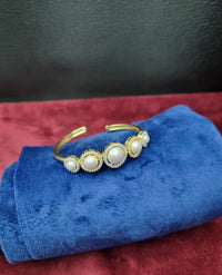 American Diamond Pearl Bracelet