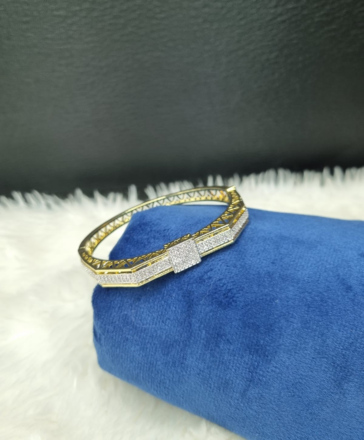 Gold Geometric Bracelet for Women