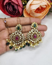 Royal Elephant Motif Bridal Necklace Set