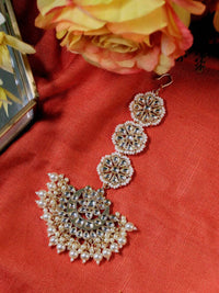 Choker Jewellery Set With Earring Mnagtika