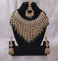 Gold Plated Jewellery Set For Woman