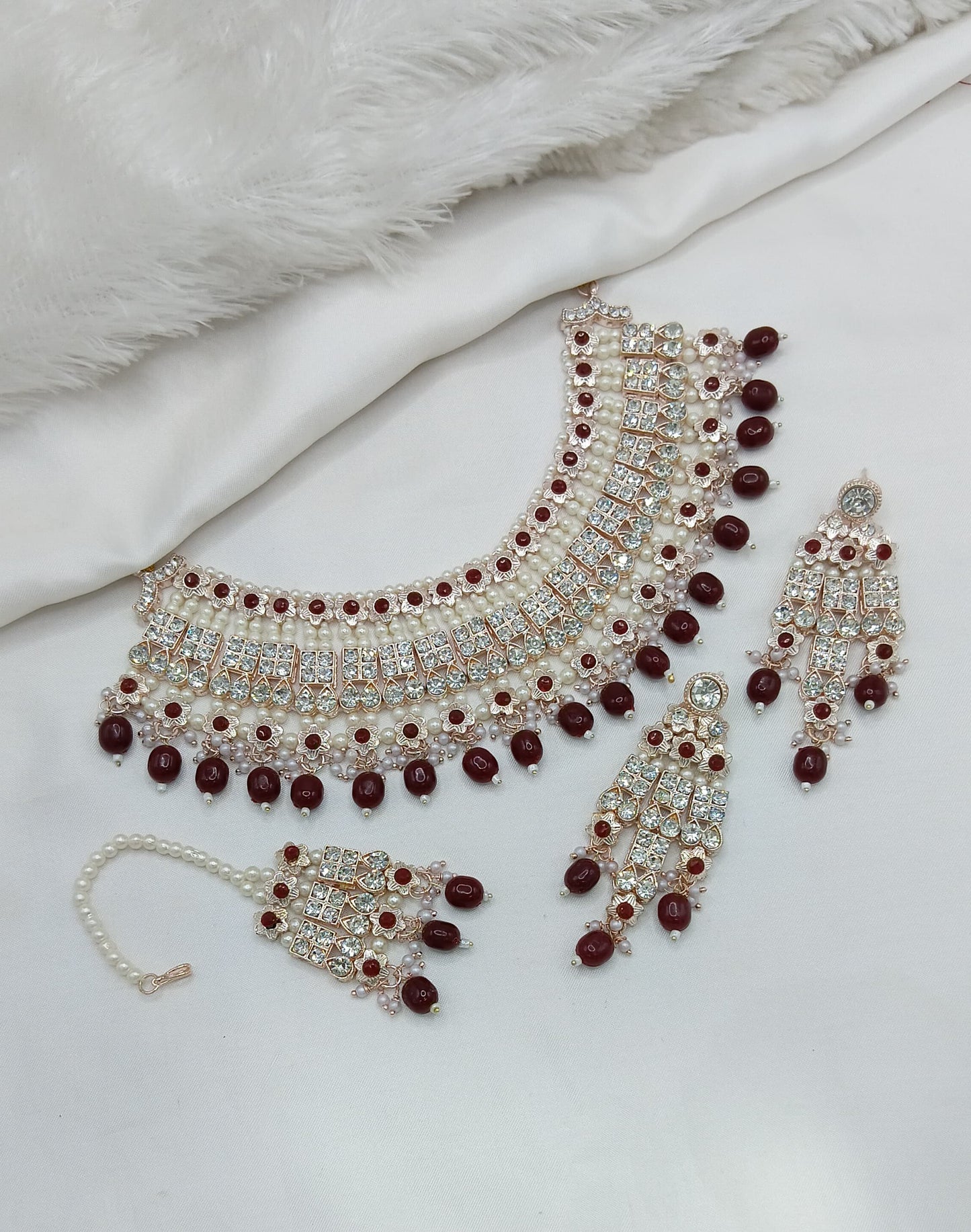 Emerald Green Bridal Jewellery Set