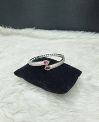 Silver Rhodium AD Bracelet