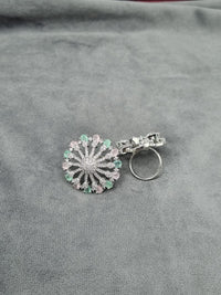 Adjustable Silver Plated Large Statement Jewelry