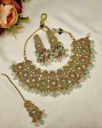 Traditional Bead Drop Choker Set